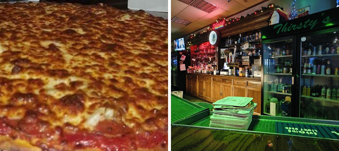 Thirsty's Food & Spirits - Best Local Pizza Menu