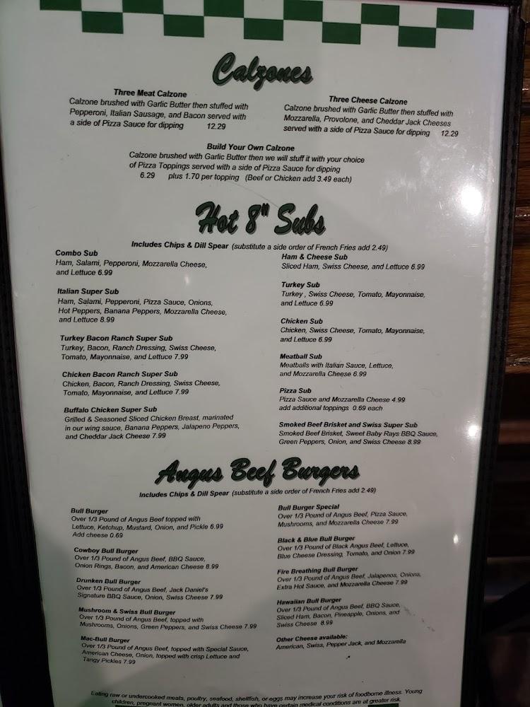 Thirsty's Food & Spirits - Best Local Pizza Menu image 3